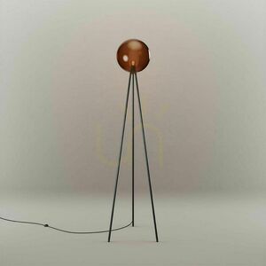s.luce Orb Tripod Floor Lamp, Clear Glass, 160 cm, Ø 40 cm, E27 small 9
