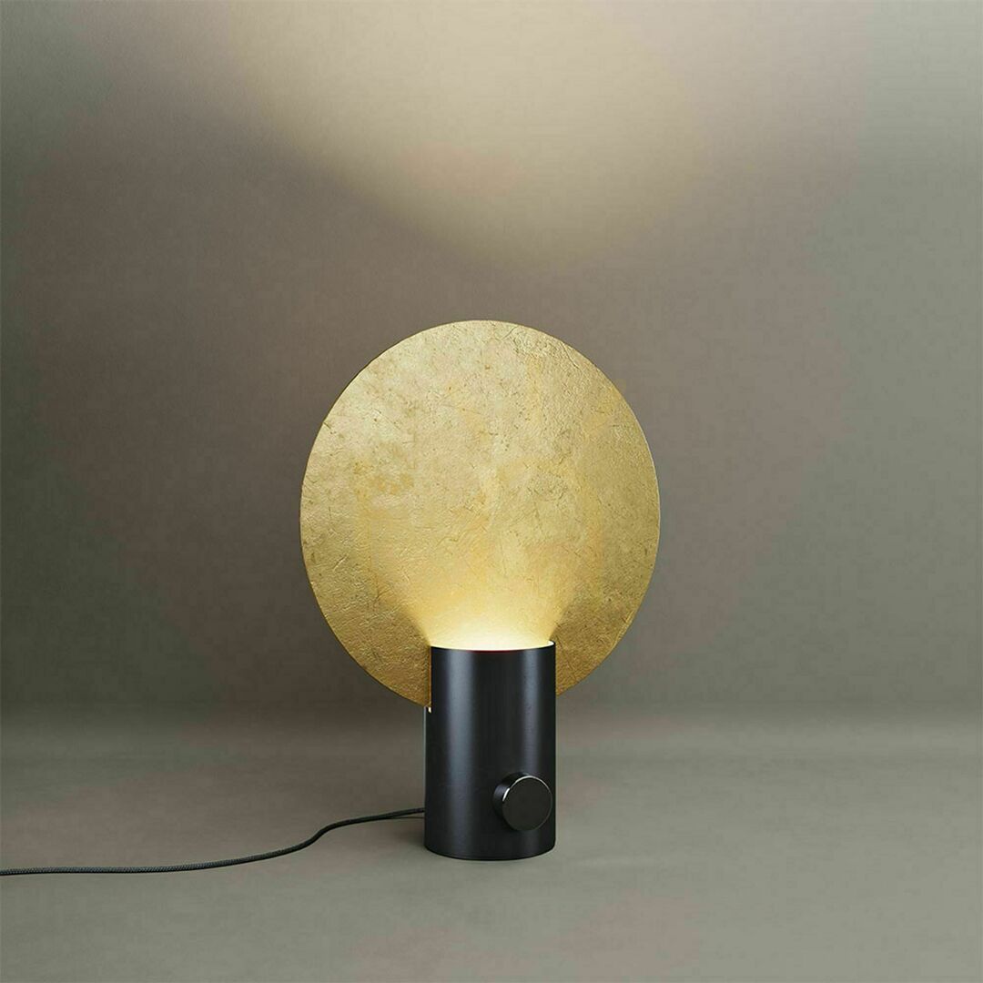Check Table Lamp s.luce Cloud White Metal Round 44 cm with Rotary Dimmer Table Lamp s.luce Cloud White Metal Round 44 cm with Rotary Dimmer