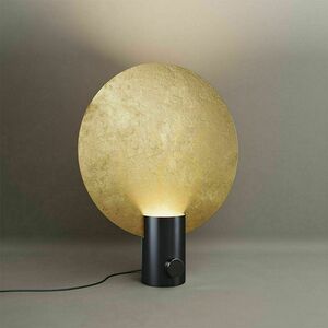 s.luce Cloud table lamp black Ø 40 cm GU10 with rotary dimmer small 13