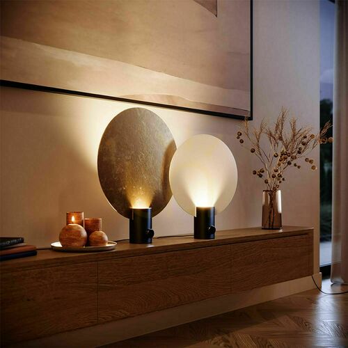 Check s.luce Cloud Table Lamp Black Metal 30 cm Dimmable GU10