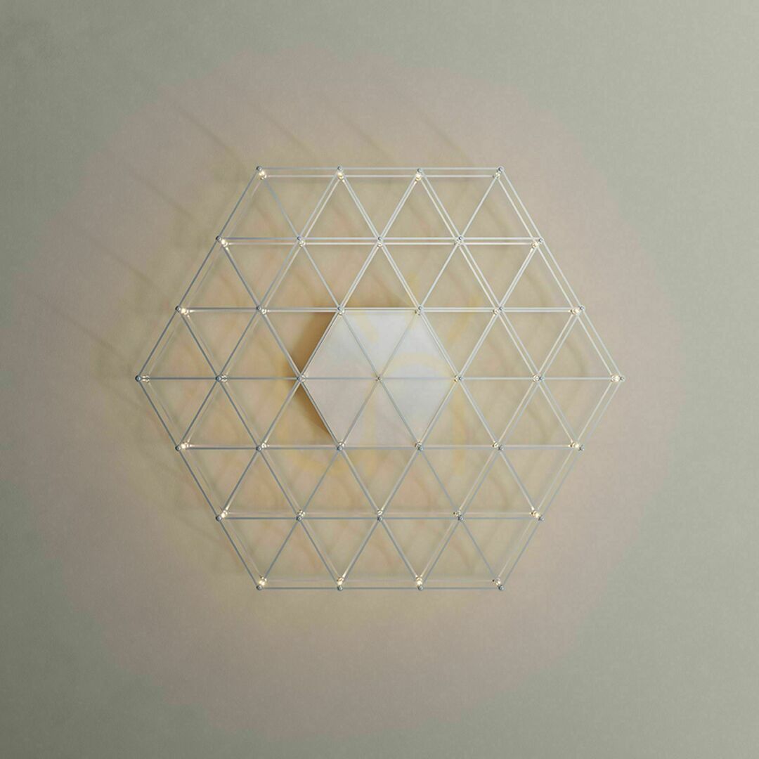 View s.luce Atom LED Flush Ceiling Light Black 60 cm Dimmable s.luce Atom LED Flush Ceiling Light Black 60 cm Dimmable