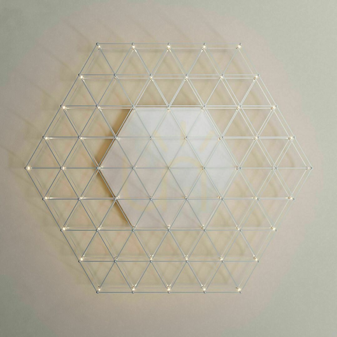 Show s.luce Atom LED Flush Ceiling Light Black 60 cm Dimmable s.luce Atom LED Flush Ceiling Light Black 60 cm Dimmable