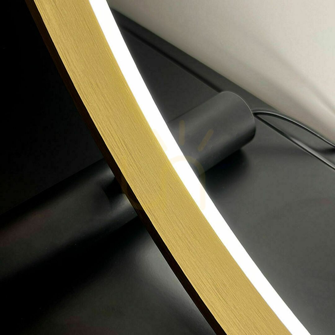 Show s.luce Ring LED Tischlampe Gold 40 cm dimmbar Warmweiß Metal Modern s.luce Ring LED Tischlampe Gold 40 cm dimmbar Warmweiß Metal Modern