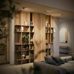 s.luce Santa Neo LED Deckenstrahler Gold 11W 4000K dimmbar 360° rund small 8