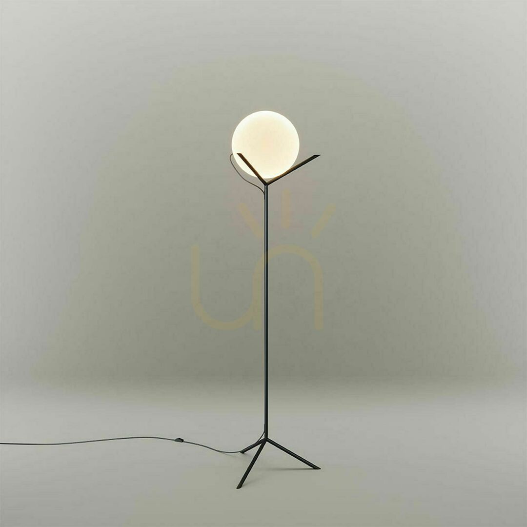 Check s.luce Orb Poseidon Brown Glass Floor Lamp 180 cm s.luce Orb Poseidon Brown Glass Floor Lamp 180 cm