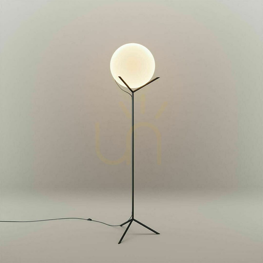 Preview s.luce Orb Gold Glass Globe Floor Lamp 175 cm s.luce Orb Gold Glass Globe Floor Lamp 175 cm