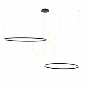 s.luce Ring LED Hängelampe 2-flammig Weiß 3000K dimmbar Rund small 6