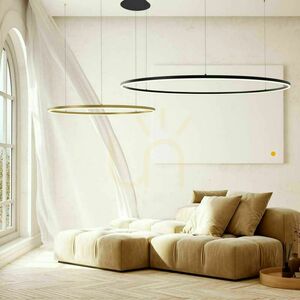 s.luce Ring LED Hängelampe 2-flammig Weiß 3000K dimmbar Rund small 0
