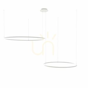 s.luce Ring LED Pendant Light 2-Light Gold 100 cm Dimmable Warm White small 7