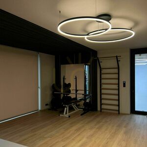 s.luce Ring LED Pendelleuchte 2-flammig schwarz 100 cm dimmbar 4 s.luce Ring LED Pendelleuchte 2-flammig schwarz 100 cm dimmbar small 4