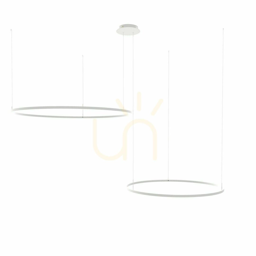 Preview s.luce Ring LED Pendelleuchte 2-flammig schwarz 100 cm dimmbar s.luce Ring LED Pendelleuchte 2-flammig schwarz 100 cm dimmbar