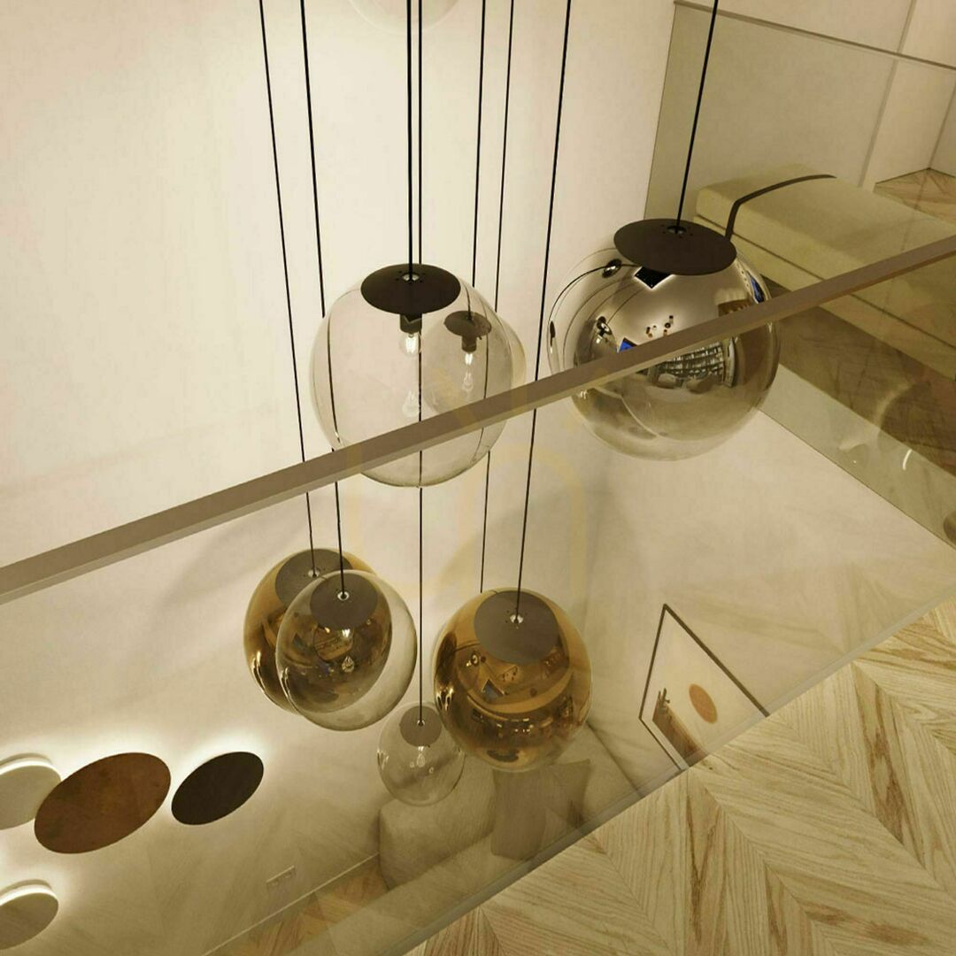 View s.luce Orb 8-arm Modular Glass Chandelier White Modern s.luce Orb 8-arm Modular Glass Chandelier White Modern