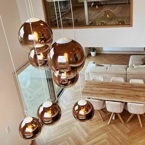 s.luce Orb Smoky Glass 12-Light Modular Chandelier 14 s.luce Orb Smoky Glass 12-Light Modular Chandelier small 14