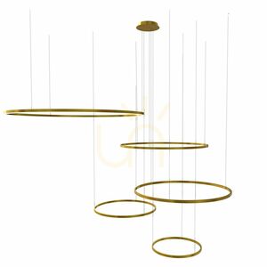 s.luce Ring LED 5-Light Pendant Light White Dimmable 3000K Round Minimalist 9 s.luce Ring LED 5-Light Pendant Light White Dimmable 3000K Round Minimalist small 9