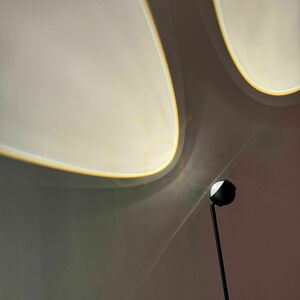 s.luce Beam Black LED Floor Lamp 145 cm 2-Light Touch Dimmer small 12