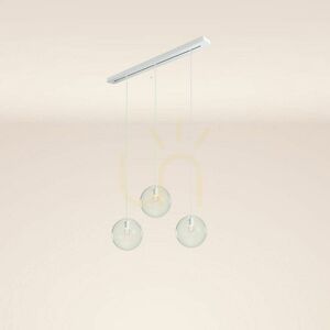 s.luce Orb 3-Light Smoky Glass Pendant Light Ø 30 cm 11 s.luce Orb 3-Light Smoky Glass Pendant Light Ø 30 cm small 11