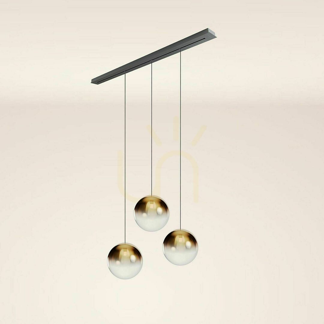 Check s.luce Orb 3-flammiger Glas Pendelleuchter rund 40 cm E27 dimmbar s.luce Orb 3-flammiger Glas Pendelleuchter rund 40 cm E27 dimmbar
