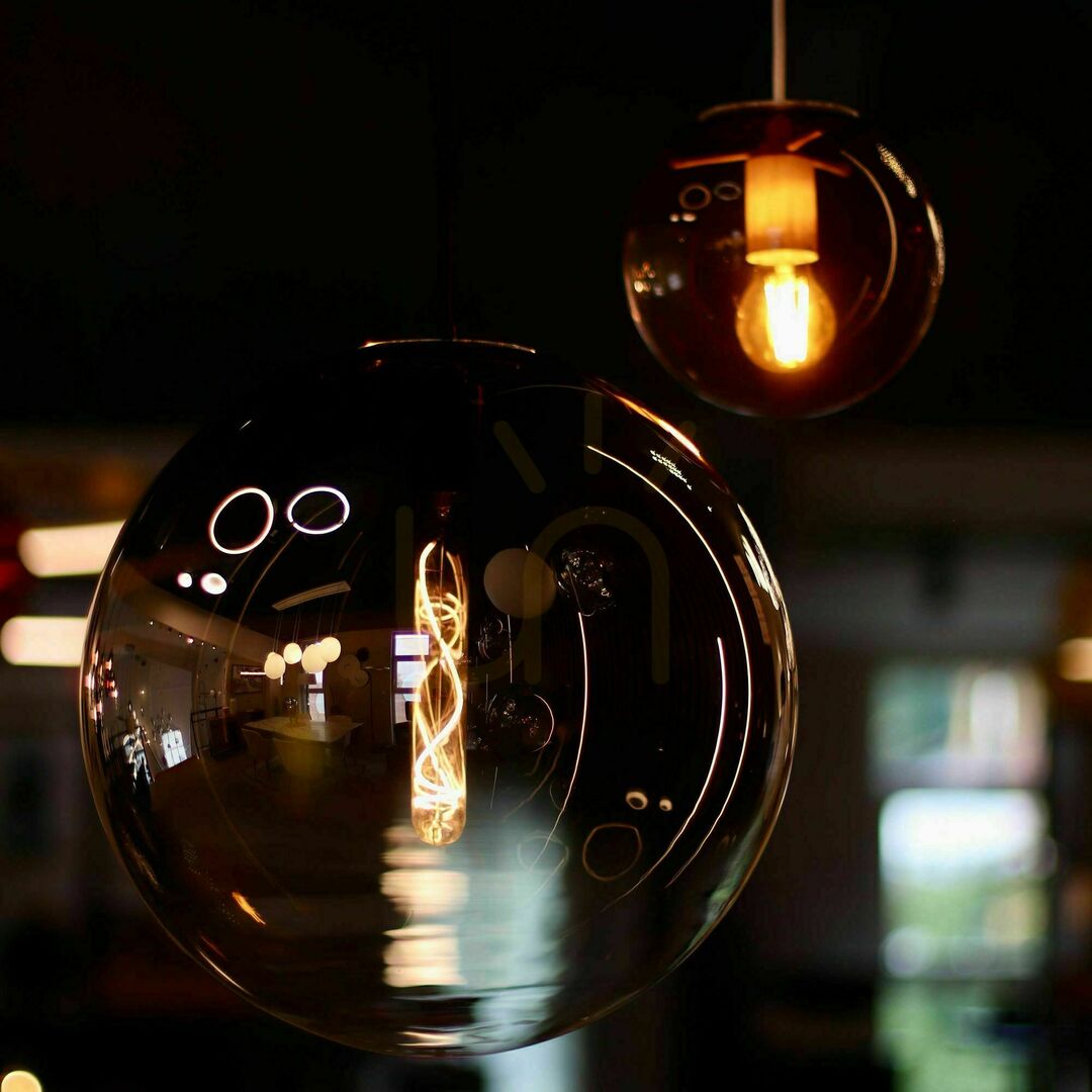 Display s.luce Orb 3-flammiger Glas Pendelleuchter rund 40 cm E27 dimmbar s.luce Orb 3-flammiger Glas Pendelleuchter rund 40 cm E27 dimmbar