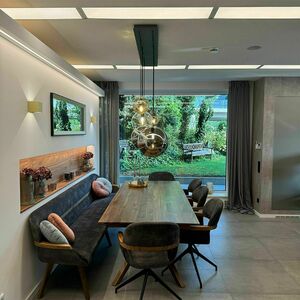 s.luce Orb 5-Light Smoky Glass Pendant Light for Dining Table 4 s.luce Orb 5-Light Smoky Glass Pendant Light for Dining Table small 4