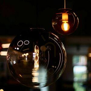 s.luce Orb 5-Light Glass Pendant Chandelier for Dining Room small 8