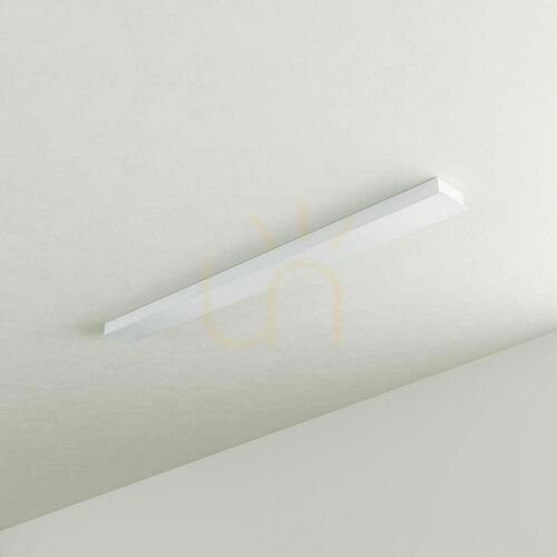 Check s.luce Modular Rectangular Canopy Beam White Metal 120 cm
