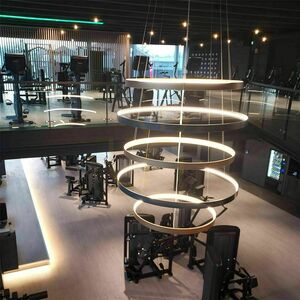 s.luce Ring LED Pendelleuchte Ø 120 cm Silber dimmbar 3000K 3 s.luce Ring LED Pendelleuchte Ø 120 cm Silber dimmbar 3000K small 3