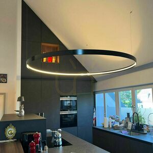s.luce Ring LED Pendant Light Gold Ø180 cm Dimmable 3000K Minimalist 6 s.luce Ring LED Pendant Light Gold Ø180 cm Dimmable 3000K Minimalist small 6