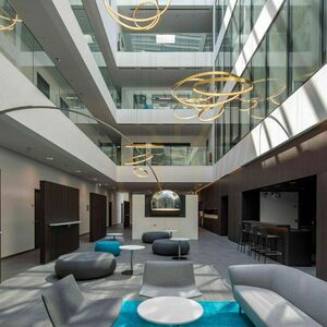 s.luce Ring LED Chandeliers Round Silver 80 cm Dimmable 4000K Modern small 11