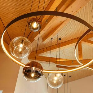 s.luce Ring LED Pendelleuchte Weiß Ø 230 cm Minimalistisch 10 s.luce Ring LED Pendelleuchte Weiß Ø 230 cm Minimalistisch small 10