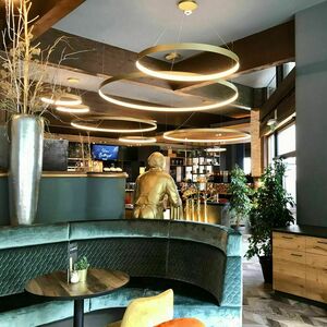 s.luce Ring LED Chandeliers, Ø 230 cm, 4000 K, Minimalist, Dimmable small 7