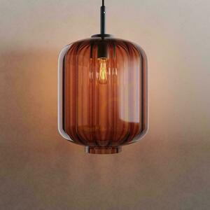 s.luce Velo Pendant Light, Brown Glass, Ø 25 cm, E27 small 13