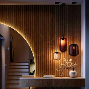 s.luce Velo Glass Pendant Light Transparent 18 cm E27 Modern small 4