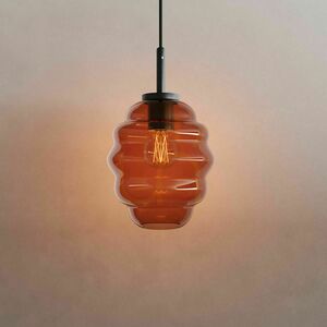 s.luce Echos Pendant Light Glass Black 18 cm E27 500 cm 10 s.luce Echos Pendant Light Glass Black 18 cm E27 500 cm small 10