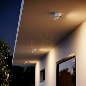 Outdoor Ceiling Light s.luce Santa LED Anthracite IP65 13 cm Round Swivel 1 Outdoor Ceiling Light s.luce Santa LED Anthracite IP65 13 cm Round Swivel small 1