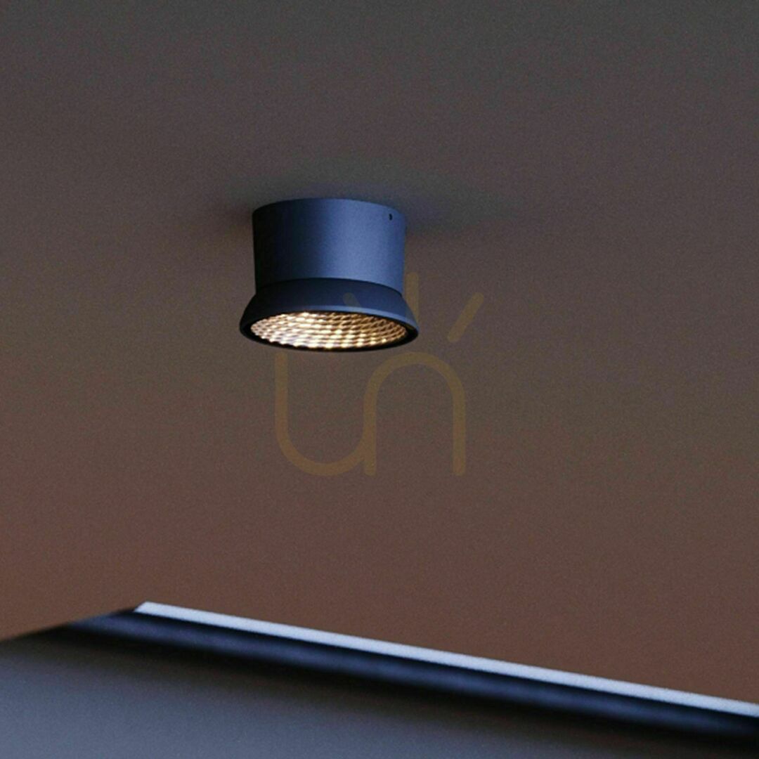 Preview Outdoor Ceiling Light s.luce Santa LED Anthracite IP65 13 cm Round Swivel Outdoor Ceiling Light s.luce Santa LED Anthracite IP65 13 cm Round Swivel