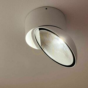 Outdoor Ceiling Light s.luce Santa LED White IP65 Round 13 cm Swivel small 6