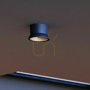 Outdoor Ceiling Light s.luce Santa LED White IP65 Round 13 cm Swivel small 7