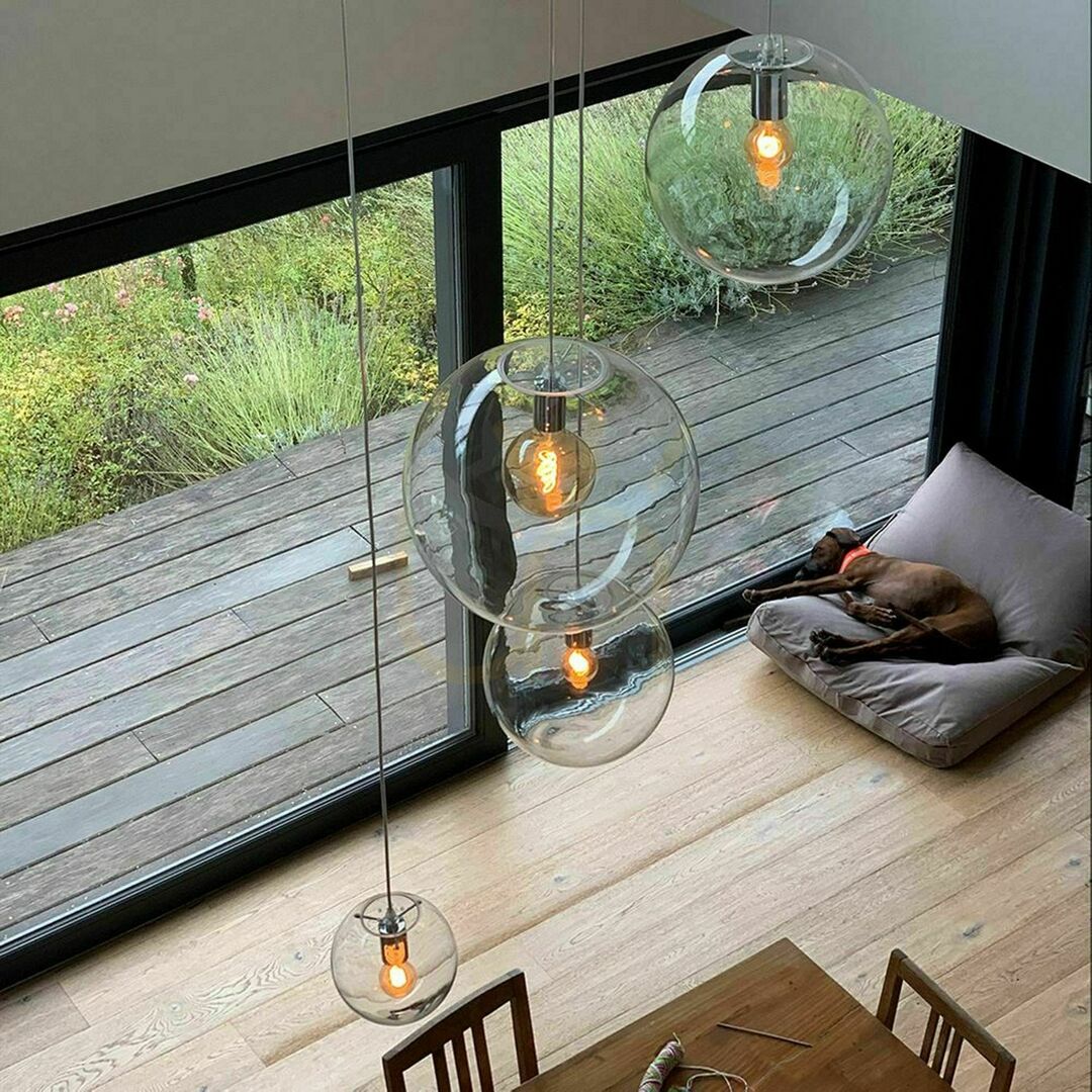 Show s.luce Orb Glass Pendant Light Copper 50 cm Round Modern s.luce Orb Glass Pendant Light Copper 50 cm Round Modern