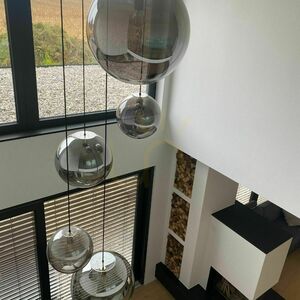 s.luce Orb Glass Pendant Lamp White 20 cm small 10