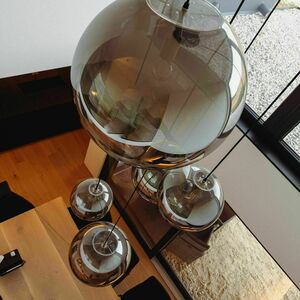 s.luce Orb pendant light brown glass sphere 40 cm E27 small 11