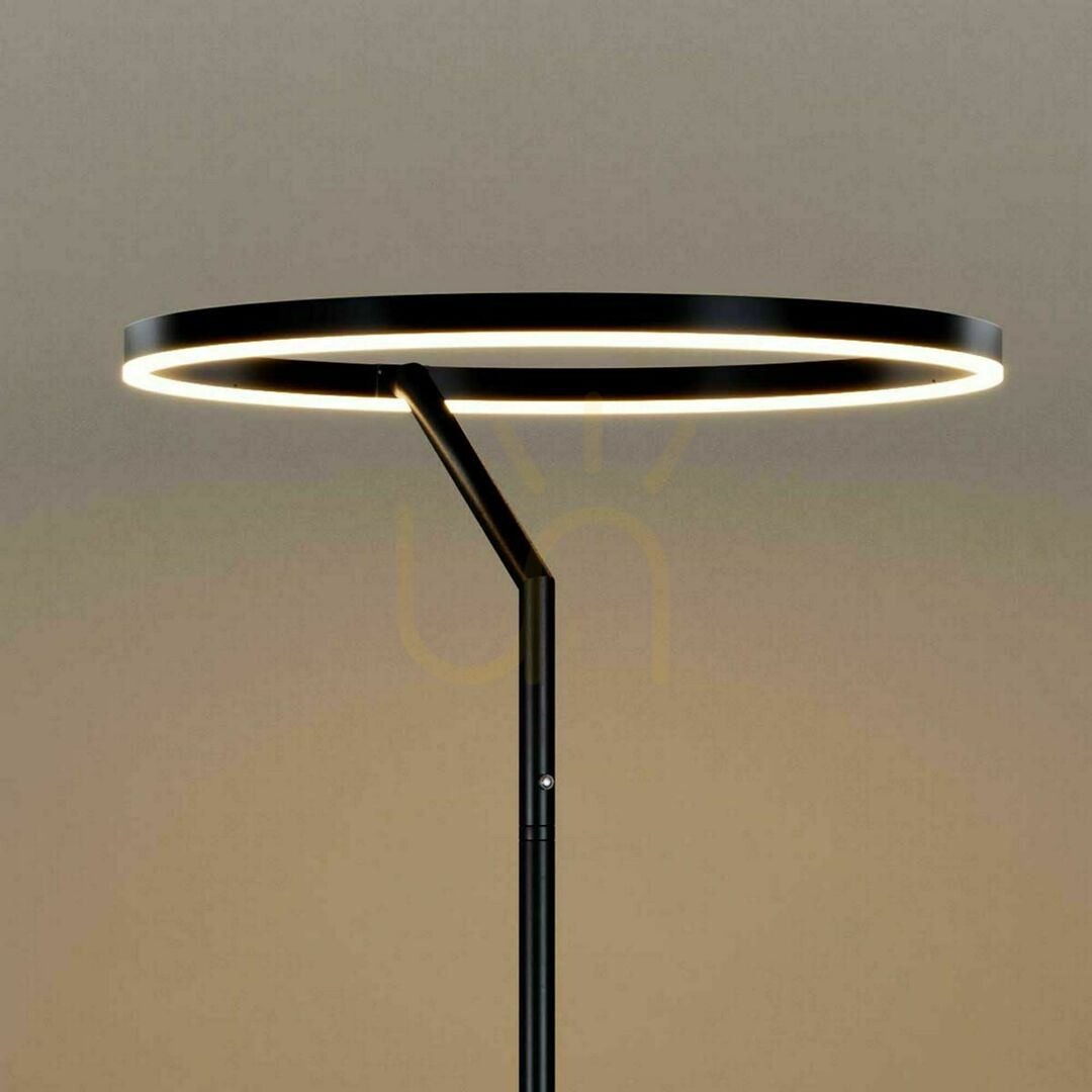 Preview s.luce Ring LED Floor Lamp Gold Ø 60 cm with Touch Dimmer s.luce Ring LED Floor Lamp Gold Ø 60 cm with Touch Dimmer
