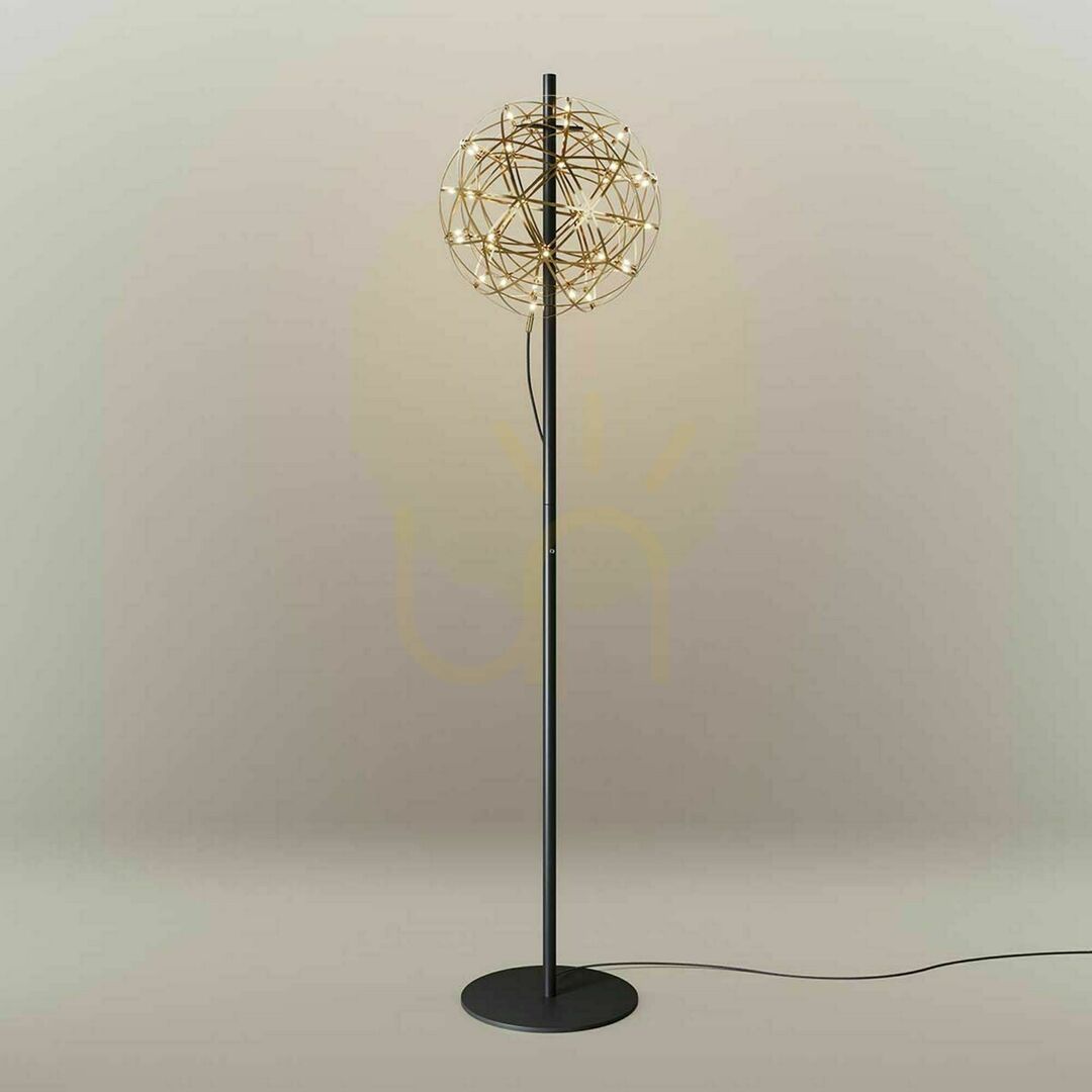 View s.luce Atom Black Metal LED Floor Lamp with Touch Dimmer 208 cm 70 cm s.luce Atom Black Metal LED Floor Lamp with Touch Dimmer 208 cm 70 cm