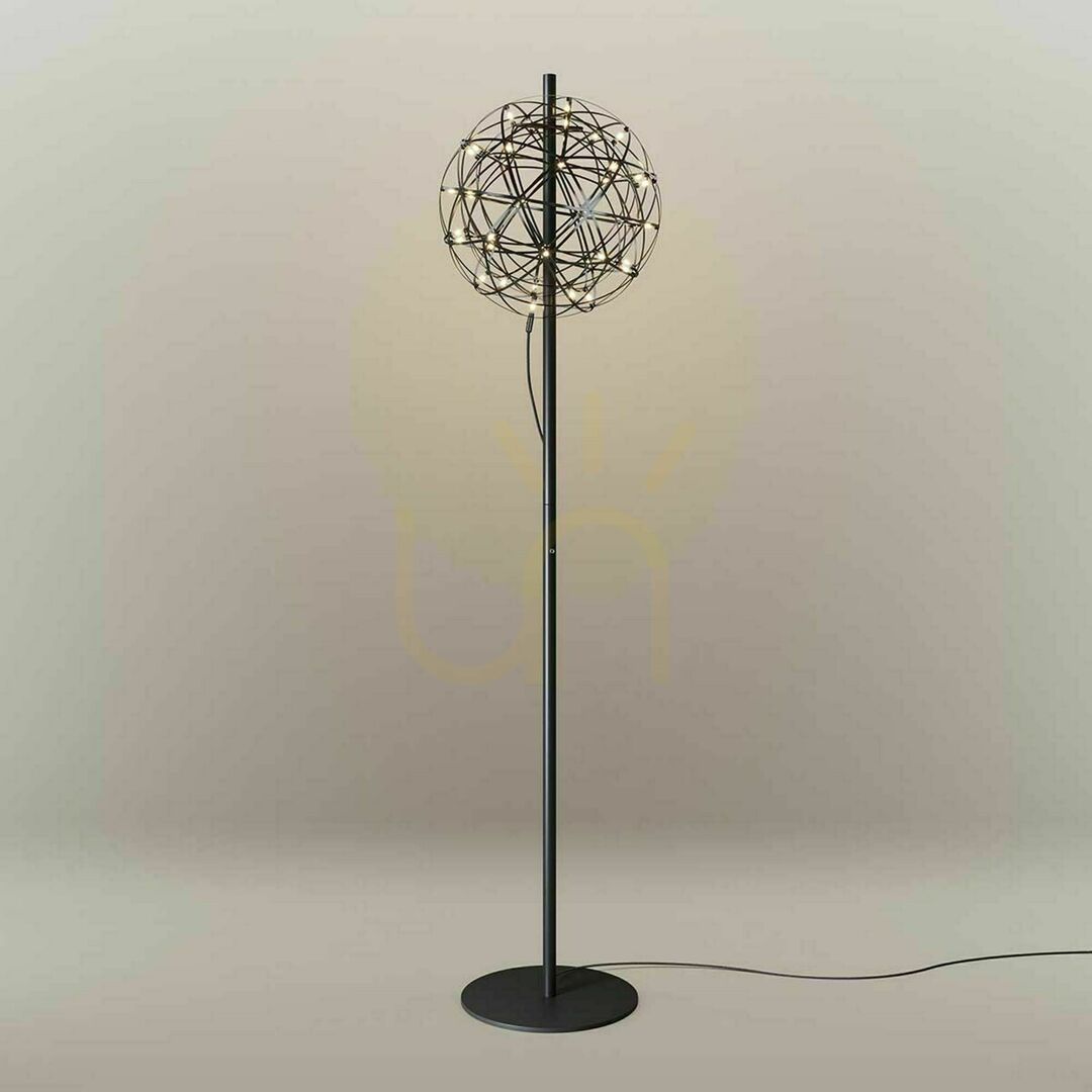 Preview s.luce Atom Black Metal LED Floor Lamp with Touch Dimmer 208 cm 70 cm s.luce Atom Black Metal LED Floor Lamp with Touch Dimmer 208 cm 70 cm