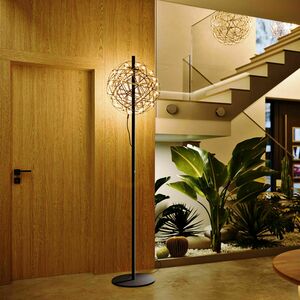 s.luce Atom Black Metal LED Floor Lamp with Touch Dimmer 208 cm 70 cm 4 s.luce Atom Black Metal LED Floor Lamp with Touch Dimmer 208 cm 70 cm small 4