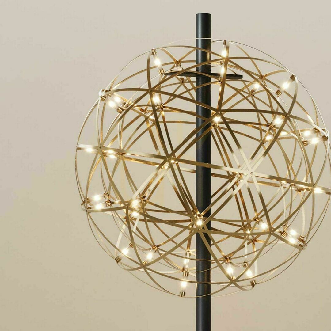 View s.luce Atom Black Metal LED Floor Lamp with Touch Dimmer 208 cm 70 cm s.luce Atom Black Metal LED Floor Lamp with Touch Dimmer 208 cm 70 cm