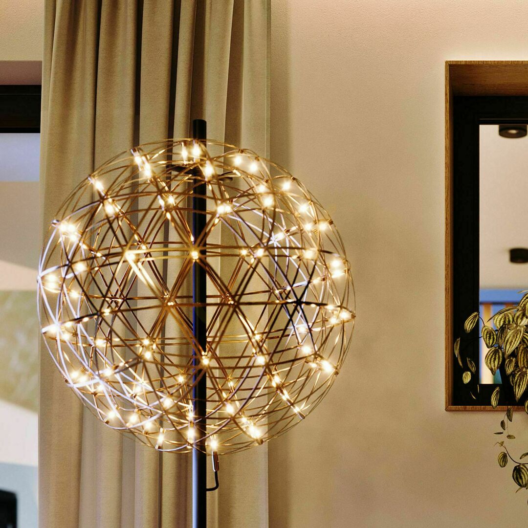 Preview s.luce Atom Black Metal LED Floor Lamp with Touch Dimmer 208 cm 70 cm s.luce Atom Black Metal LED Floor Lamp with Touch Dimmer 208 cm 70 cm
