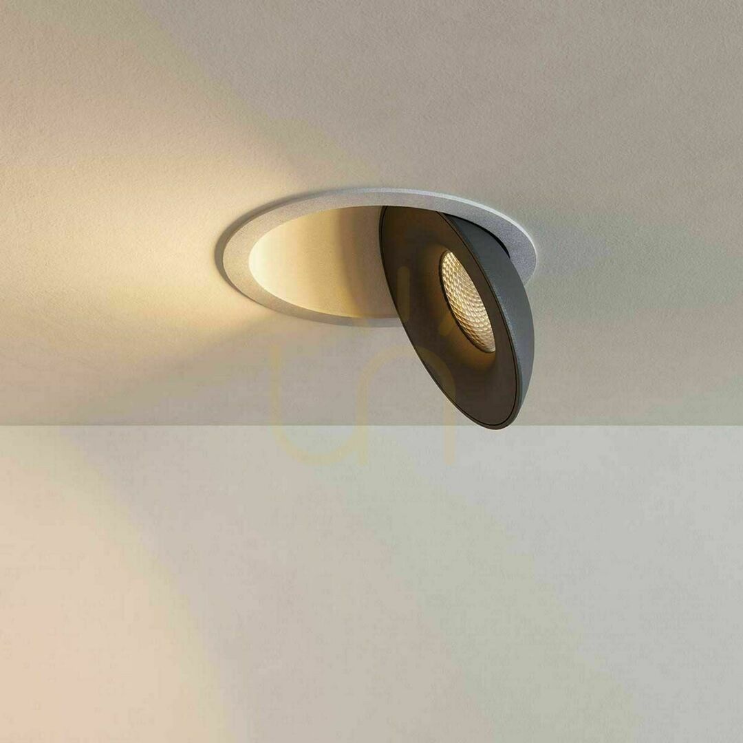 Show s.luce Santa Deep LED Einbaustrahler 11W dimmbar 4000K Weiß rund 13,8 cm s.luce Santa Deep LED Einbaustrahler 11W dimmbar 4000K Weiß rund 13,8 cm