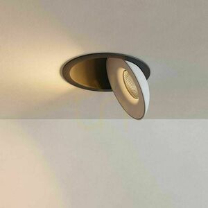 Recessed LED Spotlight s.luce Santa Deep Silver 11W 4000K Dimmable Round small 14
