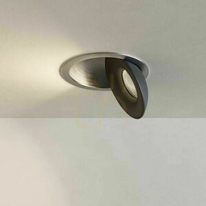 Recessed LED Spotlight s.luce Santa Deep Silver 11W 4000K Dimmable Round small 6