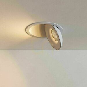 Recessed LED Spotlight s.luce Santa Deep Silver 11W 4000K Dimmable Round small 0